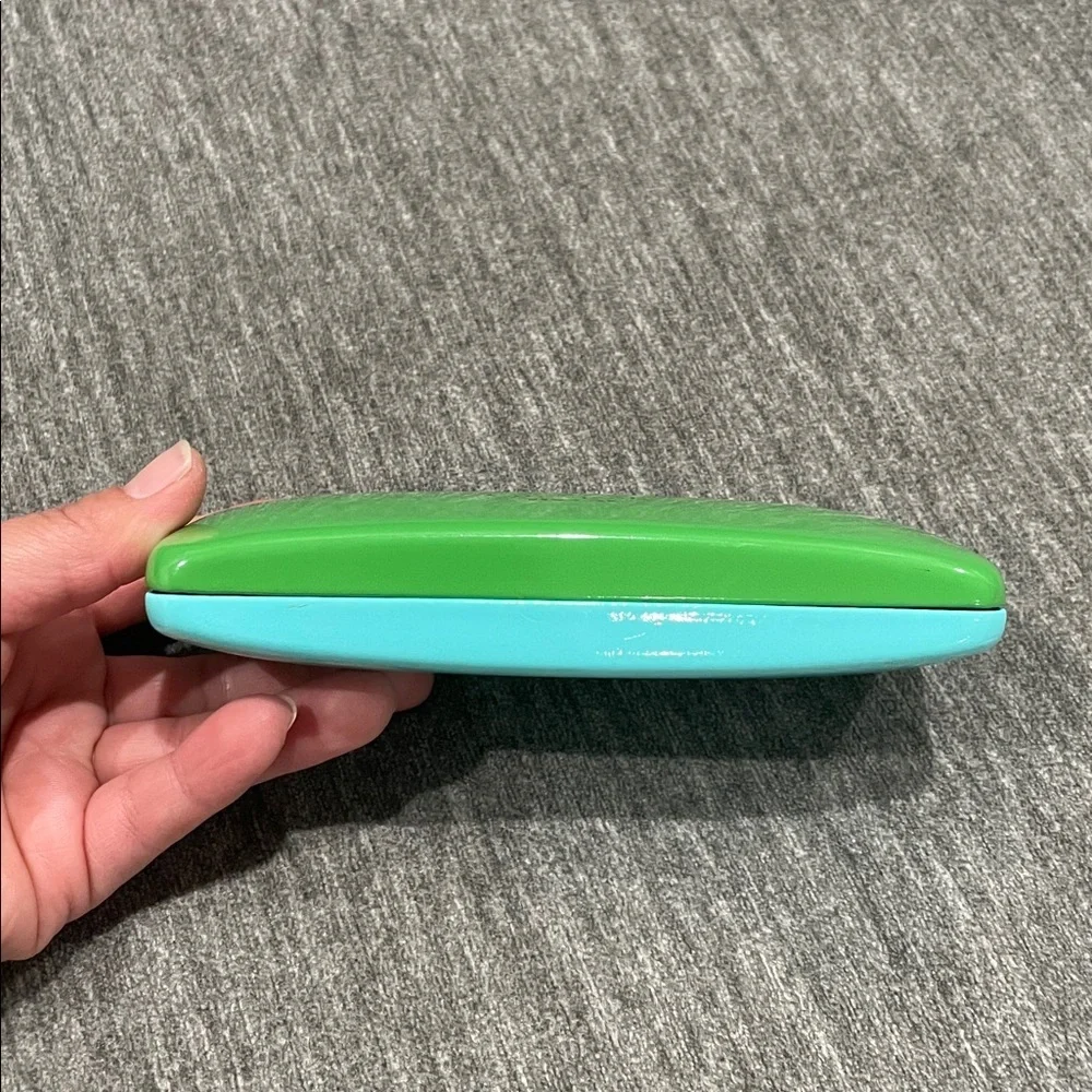 Kate Spade Blue/Green Glasses Case